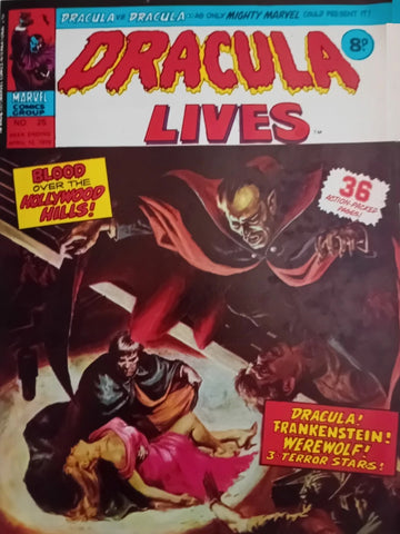 Dracula Lives #25 - Marvel Comics / British - 1975
