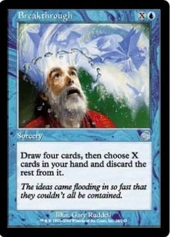 "Breakthrough" - Magic The Gathering Card - Torment