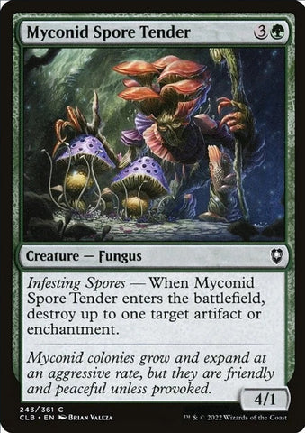 "Myconid Spore Tender" x4 - Magic The Gathering - CLB - 4-Card Playset