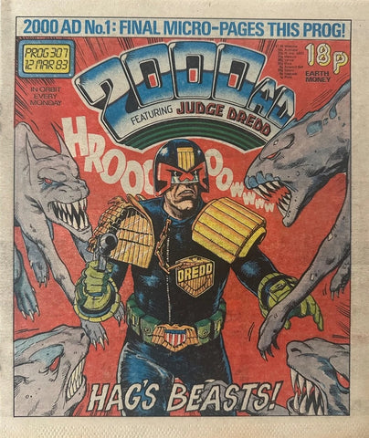2000AD Prog #307 & #308 - 1983
