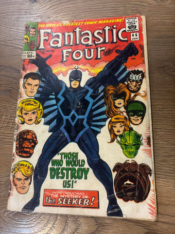 Fantastic Four #46 - Marvel Comics - 1966 - 1st app Black Bolt