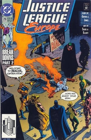 Justice League Europe #29 - #32 (LOT 4x Comics) - DC - 1991