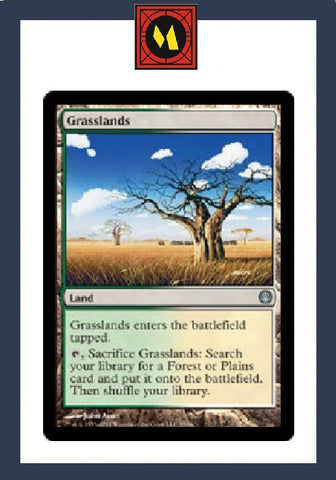 "Grassland" - Magic The Gathering Card - Duel Decks