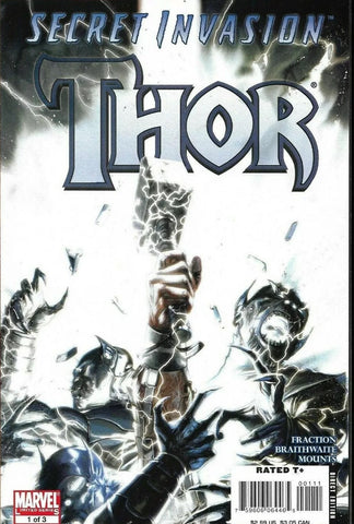 Secret Invasion Thor #1 - Marvel Comics - 2008