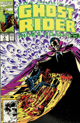 Original Ghost Rider Rides Again! #4 - Marvel Comics - 1991