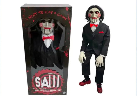 Trick or Treat Studios Saw Billy the Puppet Deluxe Prop with Sound & Motion
