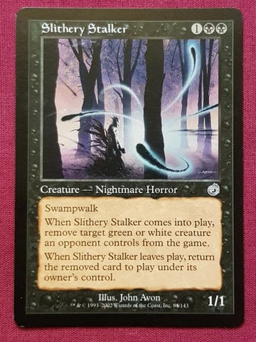 "Slithery Stalker" x4 - Magic The Gathering Card - Torment - 4-Card Playset