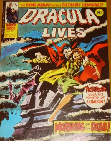 Dracula Lives #53 - Marvel Comics / British - 1975