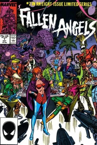 Fallen Angels #7 - Marvel Comics - 1987