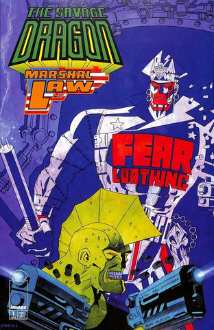 Savage Dragon / Marshal Law #1 - Image Comics - 1997