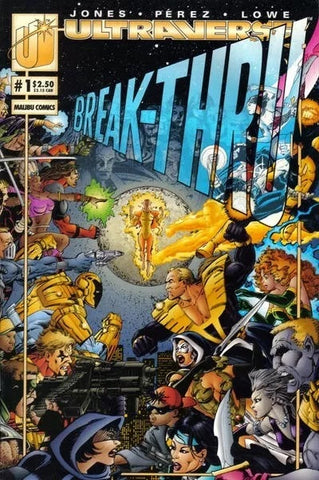 Break-Thru #1 and #2 - Malibu Comics - 1993