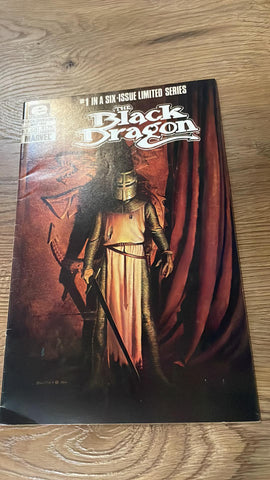 The Black Dragon #1 - Marvel Comics - 1985