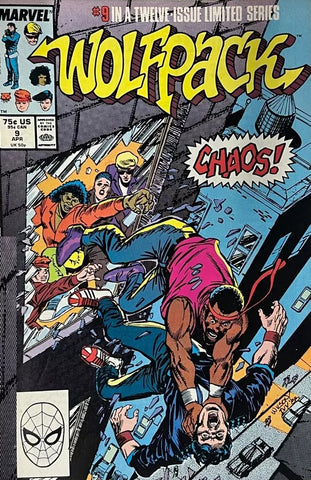 Wolfpack #9 - Marvel Comics - 1989