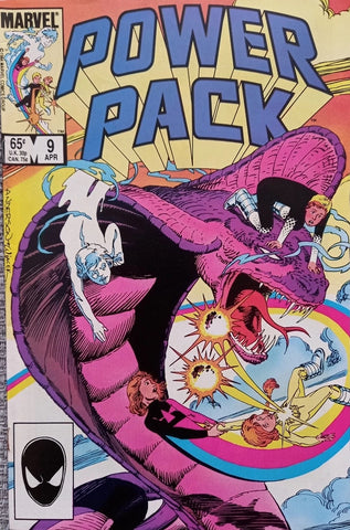 Power Pack #9 - Marvel Comics - 1985