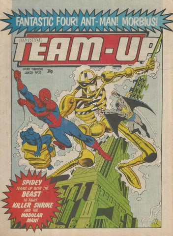 Marvel Team-Up #20 - Marvel Comics/British - 1981