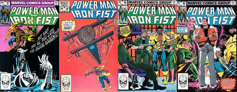 Power Man & Iron Fist #87 88 89 90 (4x Comics RUN) - Marvel - 1982/3