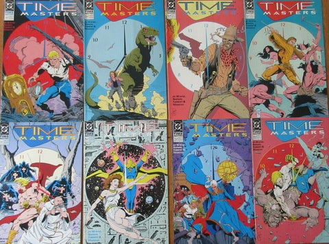 Time Masters #1 - #8 (SET of 8x Comics) - DC Comics - 1990