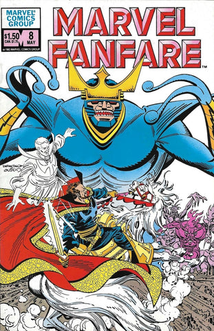 Marvel Fanfare #8 - Marvel Comics - 1983