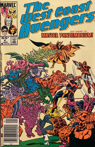 West Coast Avengers #4 - Marvel Comics - 1985