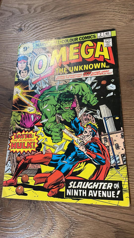 Omega the Unknown #2 - Marvel Comics - 1976