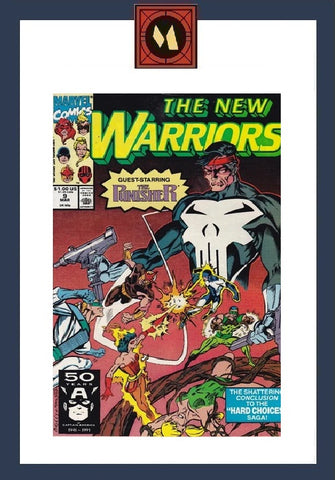 New Warriors #9 - Marvel Comics - 1991