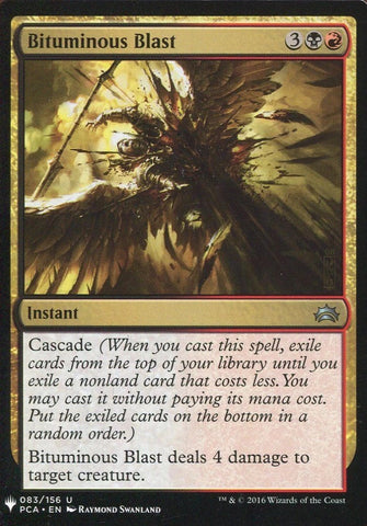 "Bituminous Blast" - Magic The Gathering Card - Alara Reborn