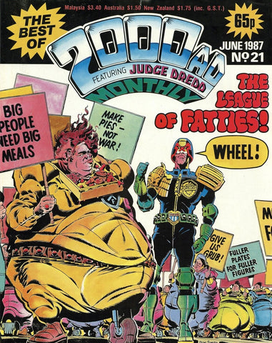 Best Of 2000AD Monthly #21 - British Comics - 1987