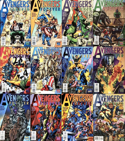 Avengers Forever #1 - #12 - Marvel Comics - 1998