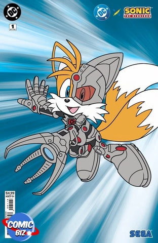 DC X Sonic The Hedgehog #1 - DC Comics - 2025 - 5th Printing Cyborg Variant