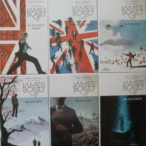 James Bond 007: Black Box #1 - #6 (Set of 6x Comics) - Dynamite - 2017