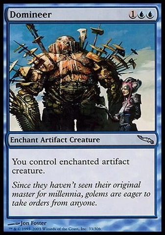 "Domineer" Foil - Magic The Gathering Card - Mirrordin
