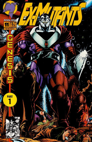 Ex-Mutants #11 12 13 15 17 (5x Comics LOT) - Malibu Comics - 1993