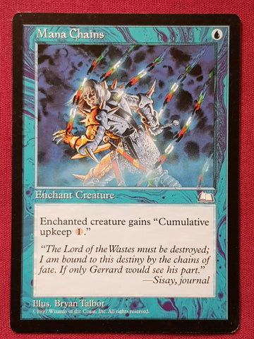 "Mana Chains" - Magic The Gathering Card - Weatherlight