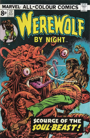 Werewolf by Night #27 - Marvel Comics - 1975