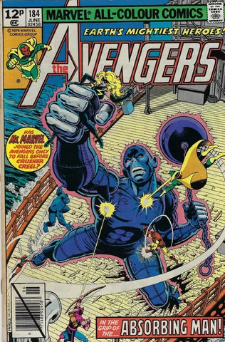 Avengers #184 - Marvel Comics - 1979