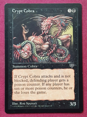 "Crypt Cobra" x4 - Magic The Gathering Card - Mirage - 4-Card Playset