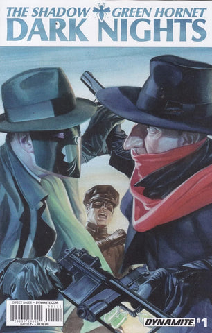 The Shadow / Green Hornet: Dark Nights #1 & #2 - Dynamite - 2013