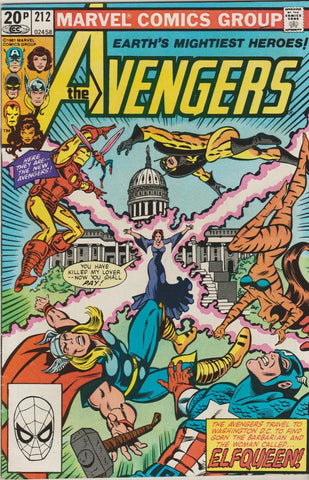 The Avengers #212 - Marvel Comics - 1981