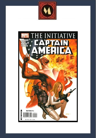 Captain America #29 - Marvel Comics - 2007 - Signed By Mike Perkins with CoA