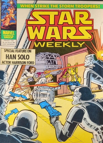 Star Wars Weekly #104 and #105 - Marvel/British Comics - 1980