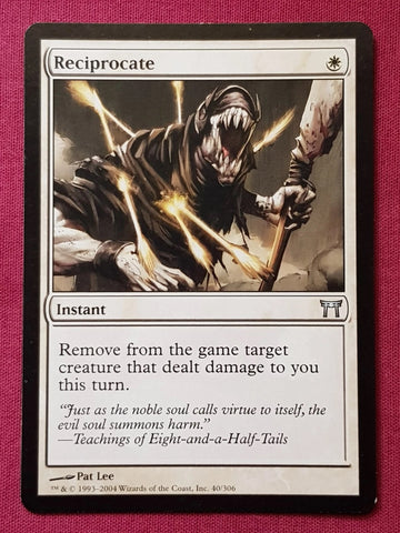 "Reciprocate" - Magic The Gathering Card - Champions Of Kamigawa