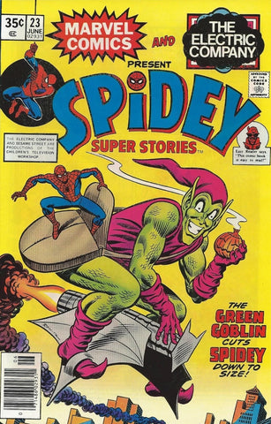 Spidey Super Stories #23 - Marvel Comics / Electric Company - 1977