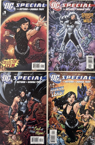 DC Special: Return of Donna Troy #1 2 3 4 (Set) - DC Comics - 2005