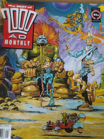 Best Of 2000 AD Monthly #64 - British Comics - 1991