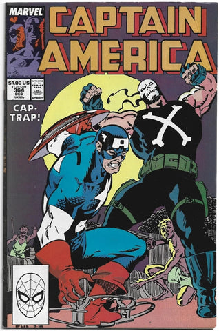 Captain America #364 - Marvel Comics - 1989