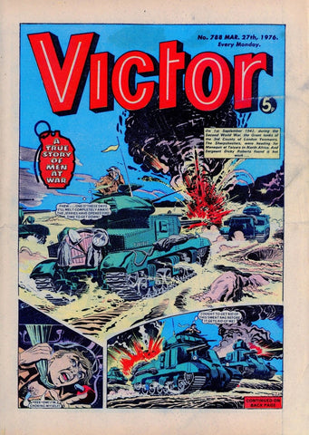 Victor Comic #788 - #793 (6x Comics RUN) - 1976