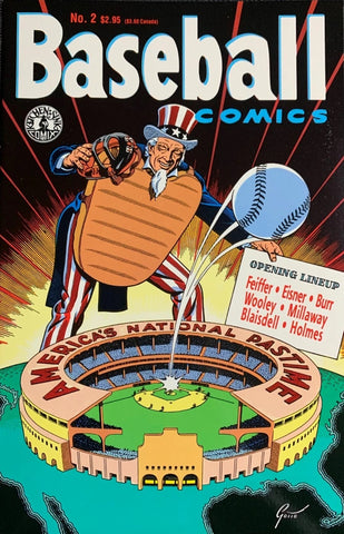 Baseball Comics #2 - Kitchen Sink Comix - 1992