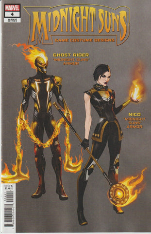 Midnight Suns #4 - Marvel Comics - 2023 - Design Variant
