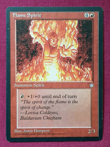 "Flame Spirit" x4 - Magic The Gathering Card - Ice Age - 4-Card Playset