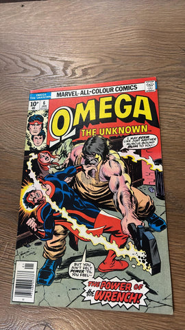 Omega the Unknown #6 - Marvel Comics - 1976